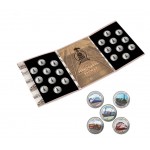 Espanha 1,5€ História Ferroviária Livro + 15 Primeiras Moedas 2021